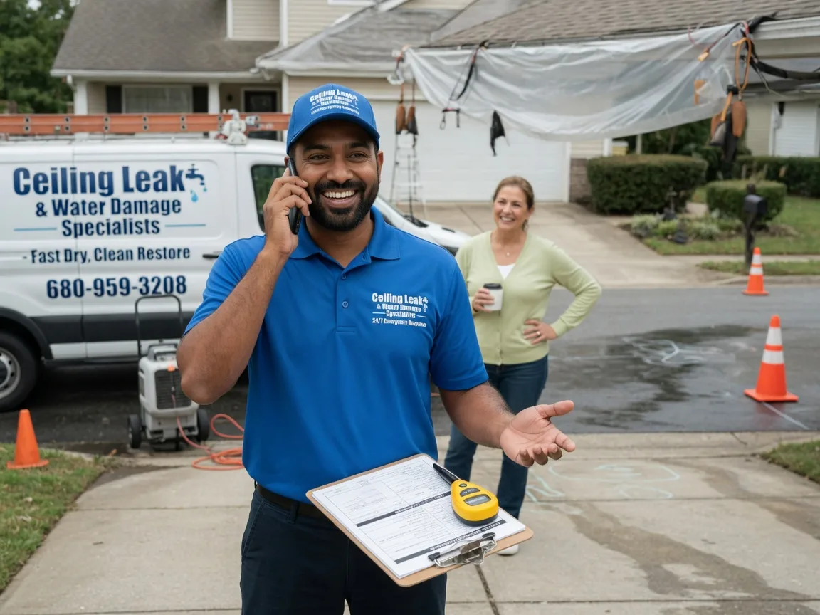 Ceiling Leak Cleanup Cedar City, UT FAQs